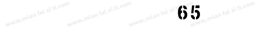 core sans m 65英文字体字体转换